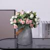 3pcs Simulation Eucalyptus Leaves Small Rose Bouquet Home Decorative Plastic Fake Flowers Wedding Decoration Artificial Roses
