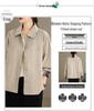 2026 Spring/Autumn Korean-Style Plus Size Flattering Women's Casual Windbreaker Jacket