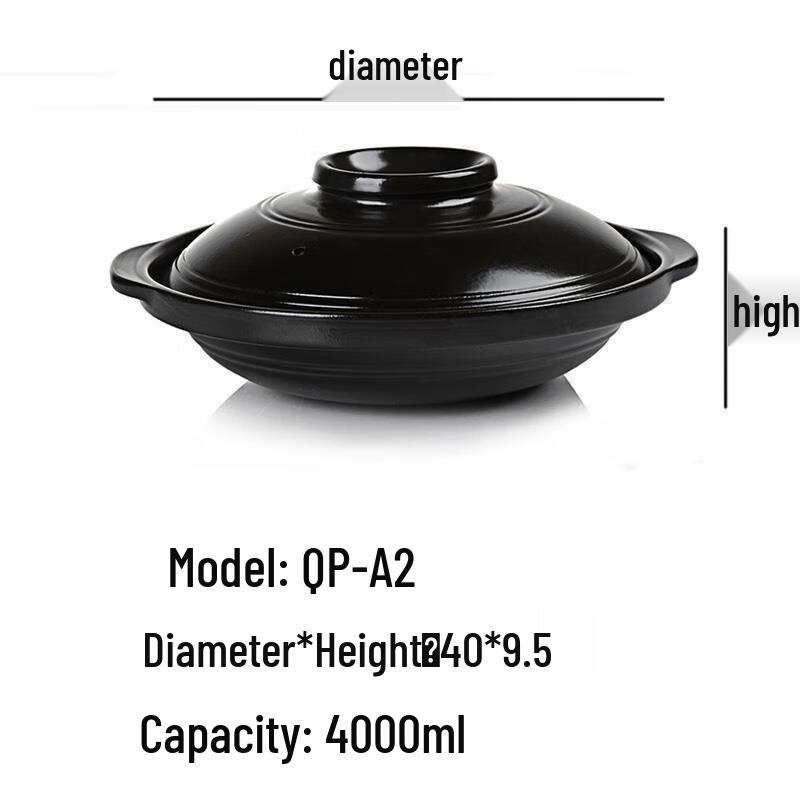 Zhishi Ceramic Claypot Casserole
