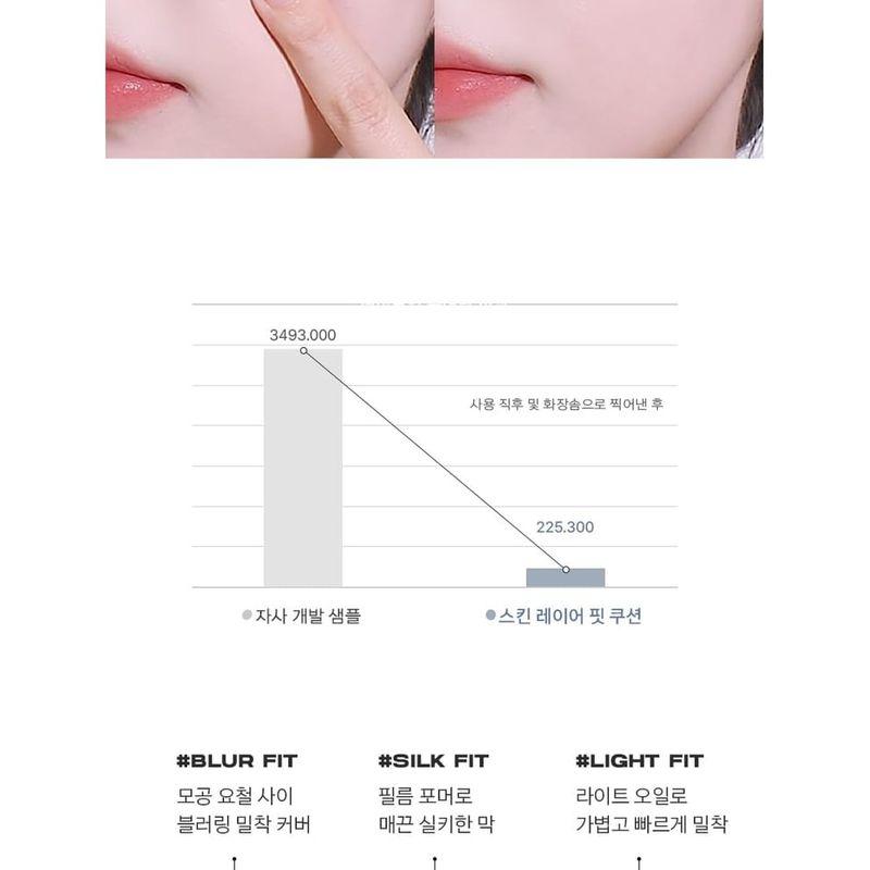 SOBRE_TOM - Apenas Refil Cushion de Ajuste à Camada da Pele - 8 Cores