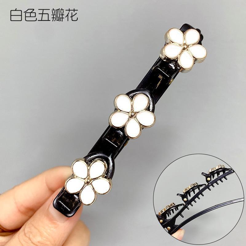 Nowa Moda Damskie Wsuwki do Włosów Styl Koreański Perła Pleciony Klips do Włosów Ozdoba na Bok Głowy Akcesoria do Włosów dla Dziewcząt