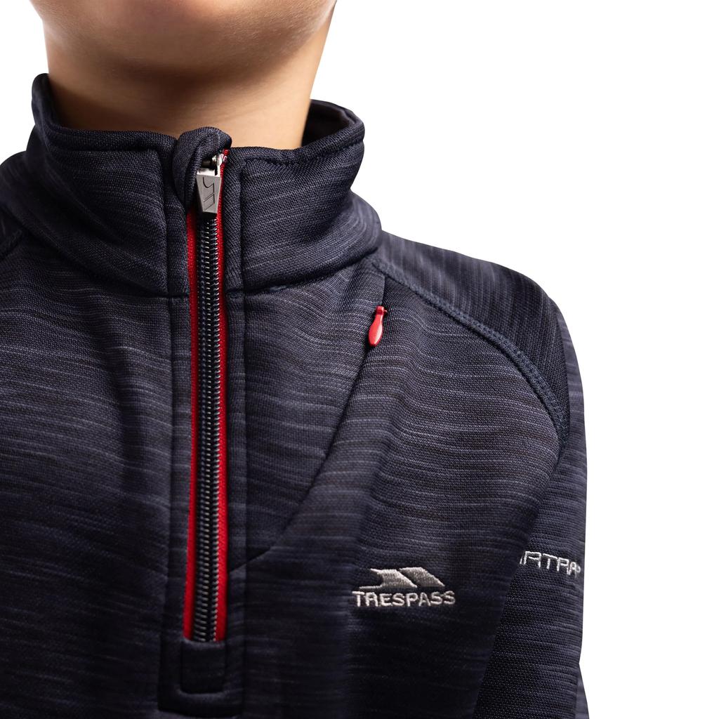 Trespass Childrens Boys Edvin Fleece Top