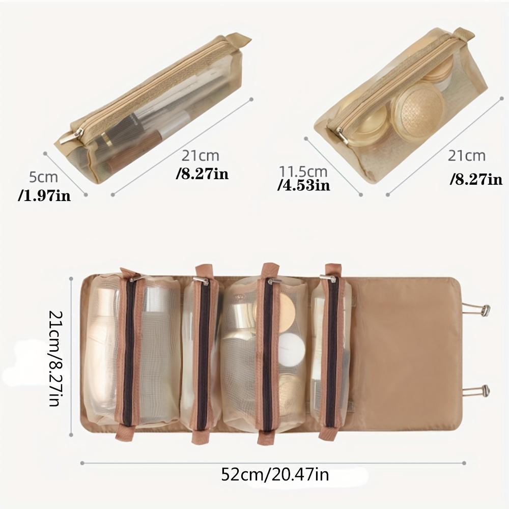 Foldable Travel Cosmetic Bag Makeup Portable Versatile Toiletry Wash Bag