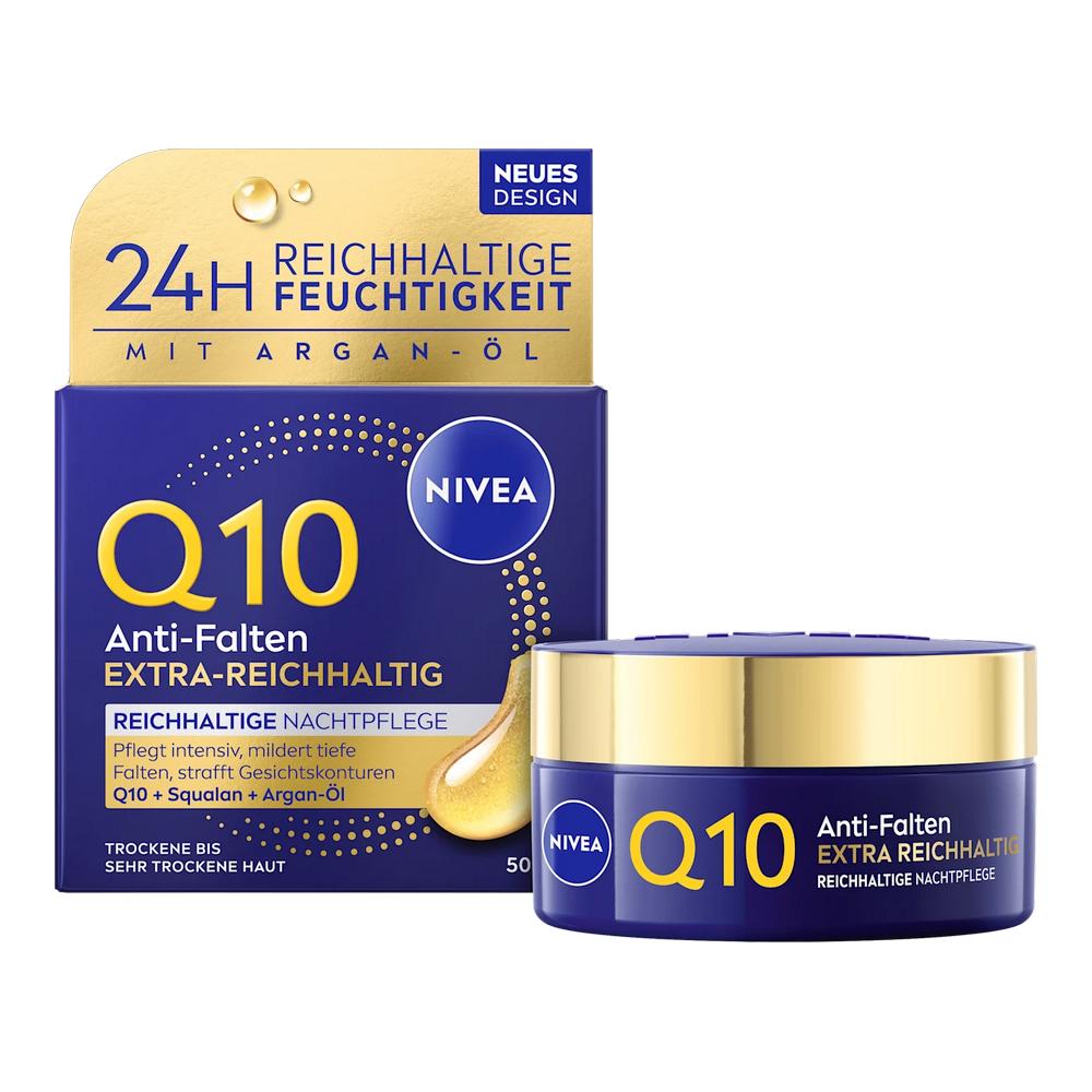 German Nivea Q10 Power Night Cream Rich 50Ml