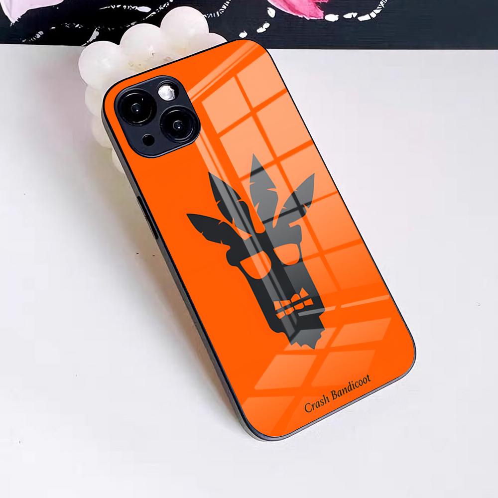 Game Crash B-Bandicoot Phone Case For IPhone 17 Pro Max 16 15 14 Pro Max 13 11 X Xs Xr 8 7Plus Glass Cover