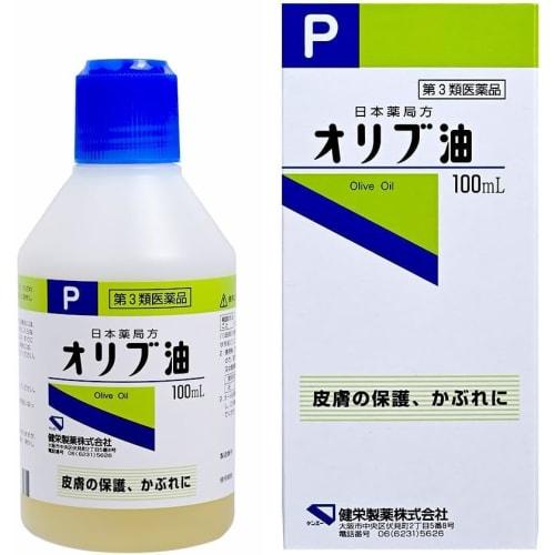 

[Third-Class OTC Drug] Japanese Pharmacopoeia Olive Oil 100mL x 4