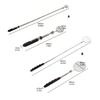Foldable Telescopic Round Mirror Auto Repair Tool with Long Handle 32mm/82mm Inspection Mirror for Technicians Mechanics