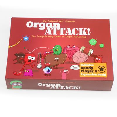 Organic Attack Human Organ Attack Explosion Board Game Card Card Chess Party Game