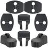 Negus Compatible Toyota Door Striker Cover Stopper Cover Black