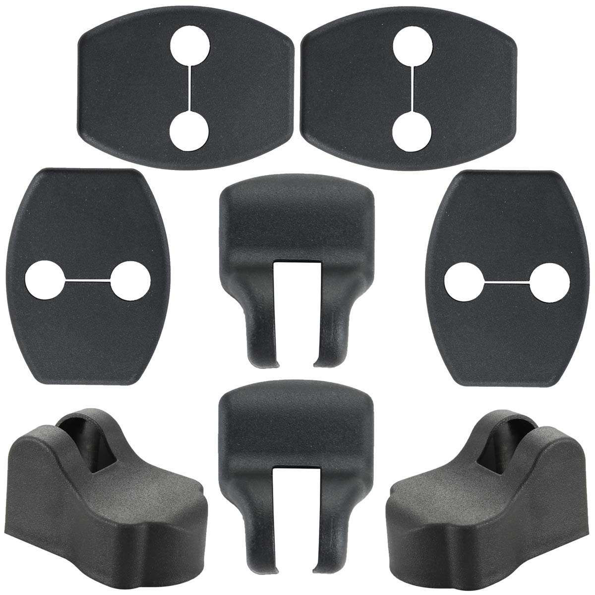 

Negus Compatible Toyota Door Striker Cover Stopper Cover Black чёрный