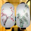 Japanese Plum Blossom Paper Lantern: Mid-Autumn Chochin Style Sushi Restaurant Decor