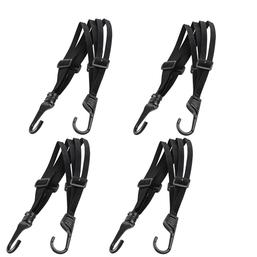 Car Trunk Organizer Elastic Straps for Jeep Wrangler TJ JK JL Gladiator JT 4XE 1997-2025 Cargo Storage Strap Rope Hook Accessory