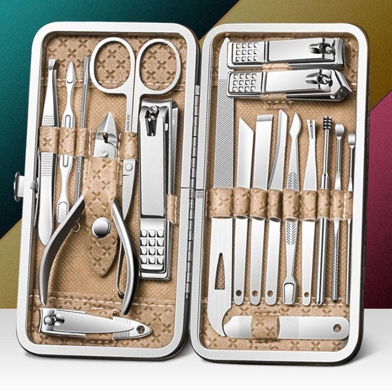 Nail Clipper & Nipper Set: Manicure, Pedicure, Ingrown Toenail & Dead Skin Pliers for Men & Women