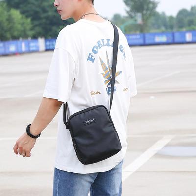 Vannbestandig skulderveske i koreansk stil - Uformell reiseskulderveske for unisex & myntpung