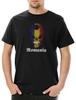Klassiek Roemenië Voetbal Schedel Vlag Heren T-shirt Heren Dames T-shirts Top Voetbal Voetbal Fan Hooligan