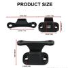 2Pcs Magnetic Door Locks Door Catch Holder Nylon Door Stop Retaining Tool T-shaped Warehouse Door Suction Retainer