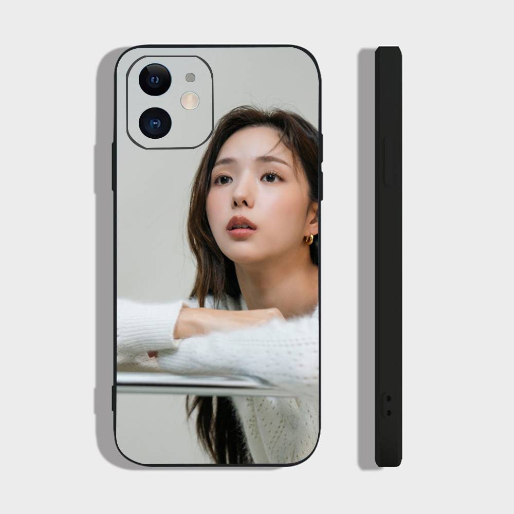 Korean Celebrity S-SOOBIN CHAE Phone Case For IPhone 17 Air 16 15 14 13 Pro Max 11 12 Black Silicone Cover