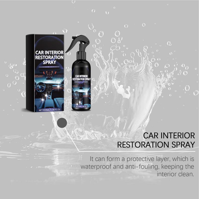 100ml Autoreinigungsspray Milde Flüssigkeit Autopflege Restaurator Fahrzeuginnenraum Reinigungsessenz Autoreinigungsprodukte