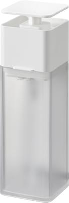 Yamazaki Magnetic X X Alcohol Easy To Product 3421 Dispenser, One-Hand Dispenser, White, Approx. W5.5 D5.8 H18.5cm, Plate, Detergent, Lotion,