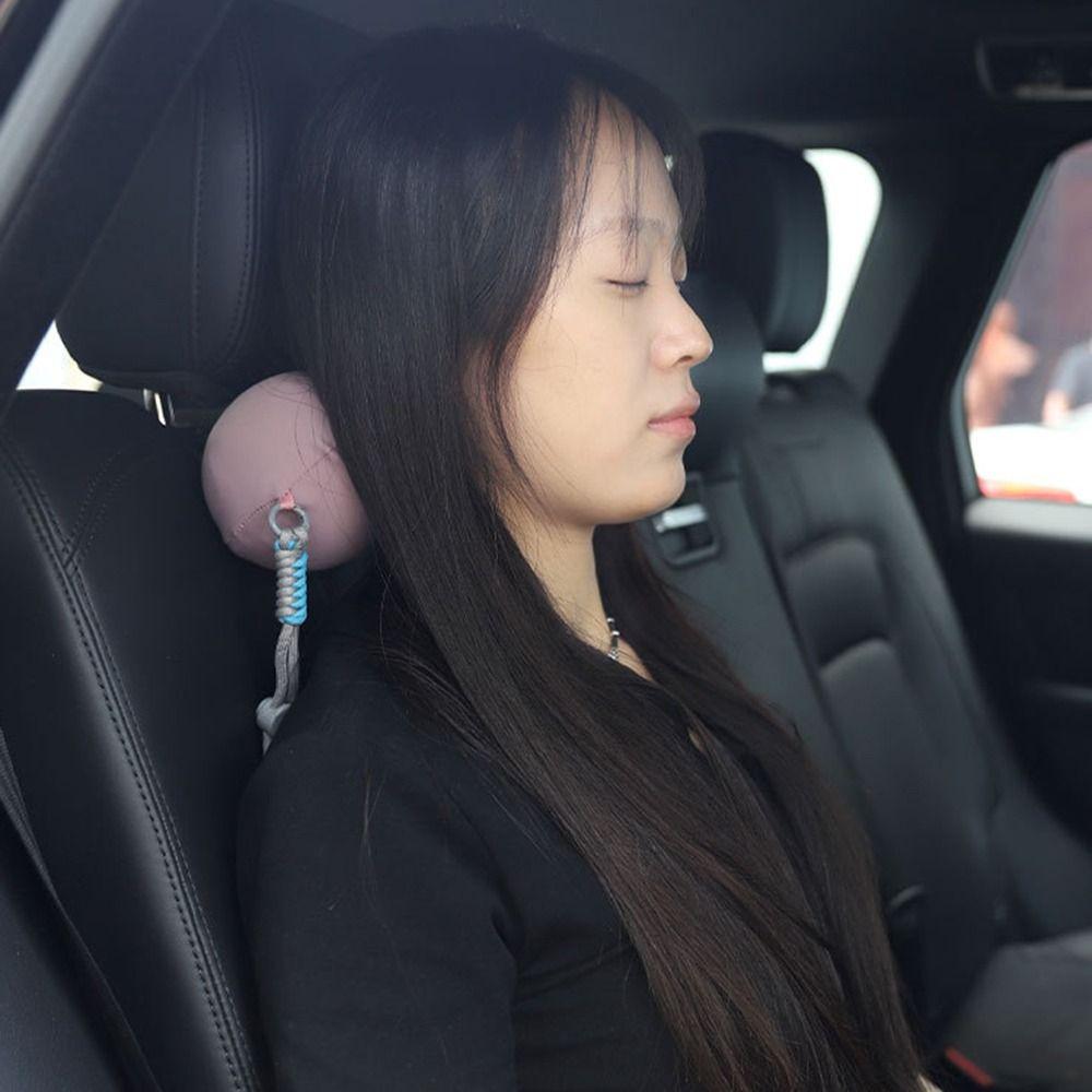 Mini Sleeping Neck Pillow Elasticity U-shaped Pillow Solid Color Slow Rebound Pillow  Men Women