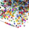 200pcs/lot 4mm Colorful Glass Crystal Beads Bicone Beads Loose Spacer Beads For Jewelry Making DIY Bracelet Necklace Accessories