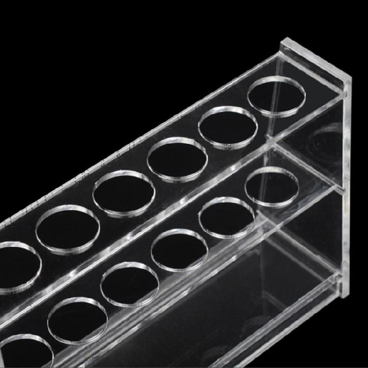 Desktop Test Tube Rack Test Tube Holder Tube Stand Lab Tube Holder Bracket Clear Test Tube Display Stand Test Tube Stand
