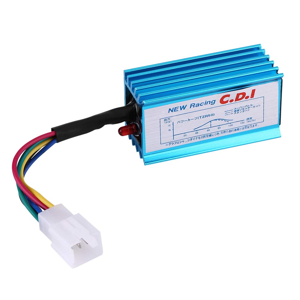 Cuifati Racing CDI, 5 Pin Plug and Play Ignition Coil for Scooter ATV Racing