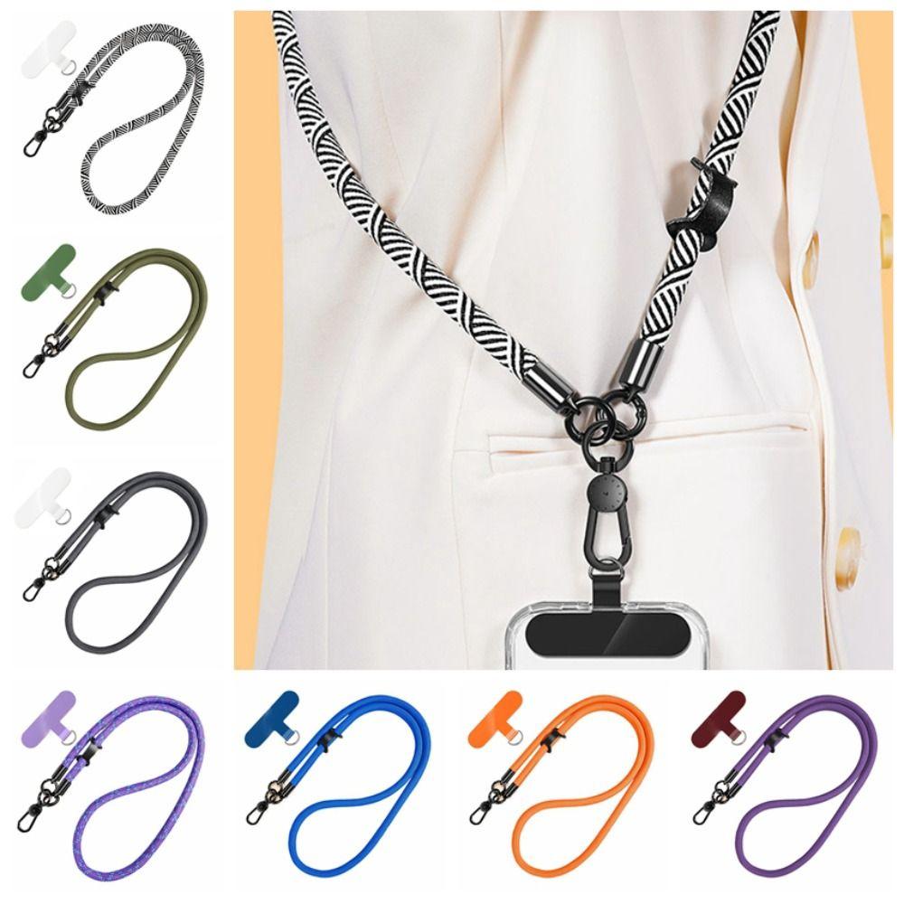 360° Rotation Crossbody Phone Strap 10mm Rope Mobile Phone Chain Mobile Phone Lanyard  Cell Phone