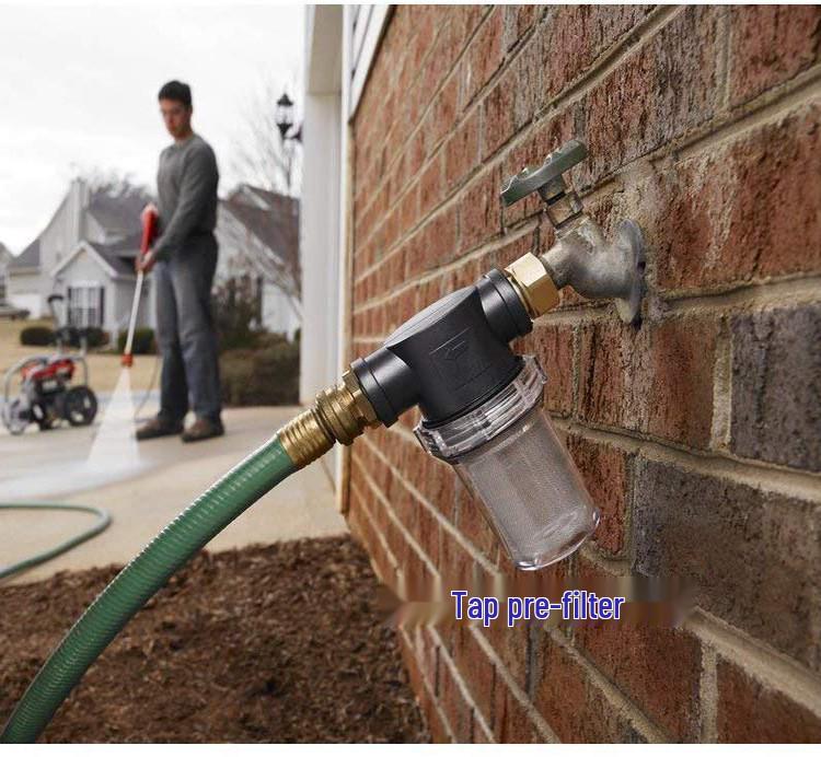 High-Pressure Pre-Filter 3/4 Inch Garden Hose Mesh Filter