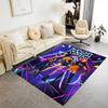 Neon Fashion Showdown Area Rug Design for Dining Room Game Room Playrooms Study room Anti-slip Rug Anime Office Decor