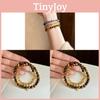 Ethnic Style Geometric Crystal Beaded Bracelet For Women Handmade Jewelry Gift