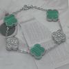 New Shiny Four-leaf Clover Bracelet Five-flower Fashion Sense Hand Jewelry Simple Jewelry