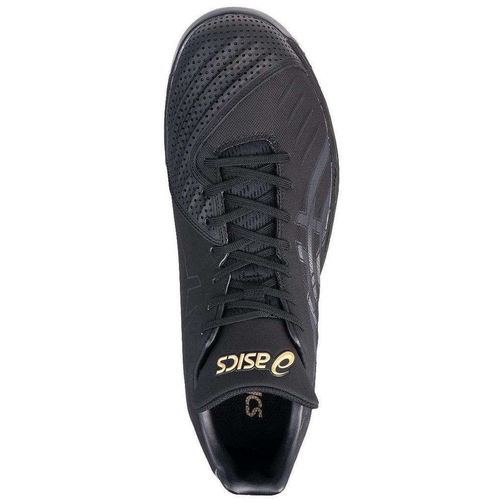 Baseball Metal Spike Shoes Speed Axel SM Cm [Asics] Black/Black 27.5