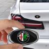 Emblema Frontal de Metal para Carro, Emblema de Porta-malas para 155 156 159 Mito Giulia GT Brera Spider Giulietta 147 166 147 Acessórios Automotivos