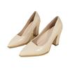 High heels trendy four-season fairy style pointed head shallow mouth thick heel temperament fashion shoes