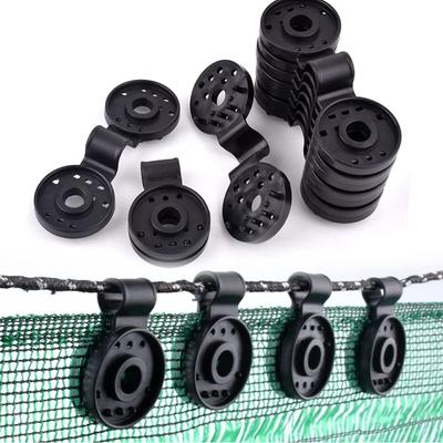 50 Pcs Shade Cloth Plastic Clips for Anti Bird Netting Sun Shade Net