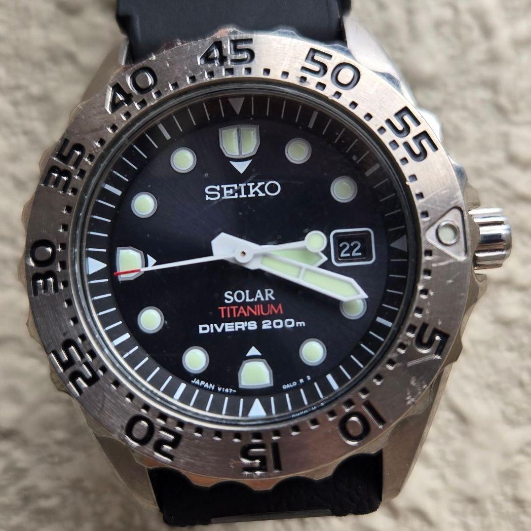 Seiko watch V147 Prospex