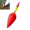 5pcs Belly Fishing Float Bobber Buoy 8# Oval Hard Tail Plastic Rock Sea Fishing Floater Fishing Tackles  Accessories