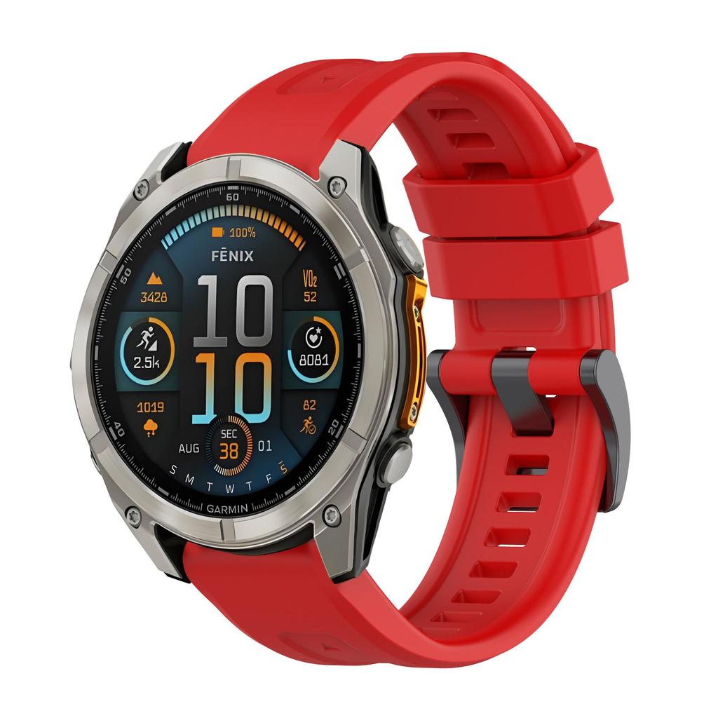Quick Fit 26mm 22mm 20mm Silicone Strap For Garmin Fenix 8/Tactix 8/Enduro3/Fenix E 7X 6X Bracelet Band Forerunner 965/955 Belt