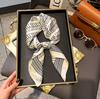 Silk scarf women's neck new scarf with coat 70 small square scarf scarf mother high-end scarf