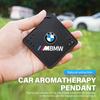 LHDQ4 Car Air Freshener Hanging Aromatherapy Fragrance Tablets For BMW M3 M5 X3 E93 F10 F20 F30 F40 F15 F25 F26 F31 F49 F86