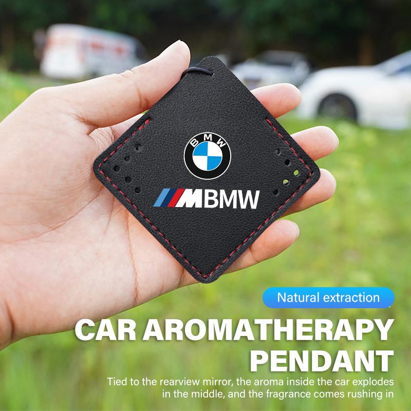 LHDQ4 Car Air Freshener Hanging Aromatherapy Fragrance Tablets For BMW M3 M5 X3 E93 F10 F20 F30 F40 F15 F25 F26 F31 F49 F86