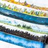 Endless Journey Scenic PET Tape: Travel, Mountains, Rivers, Meteorites Decor Stickers
