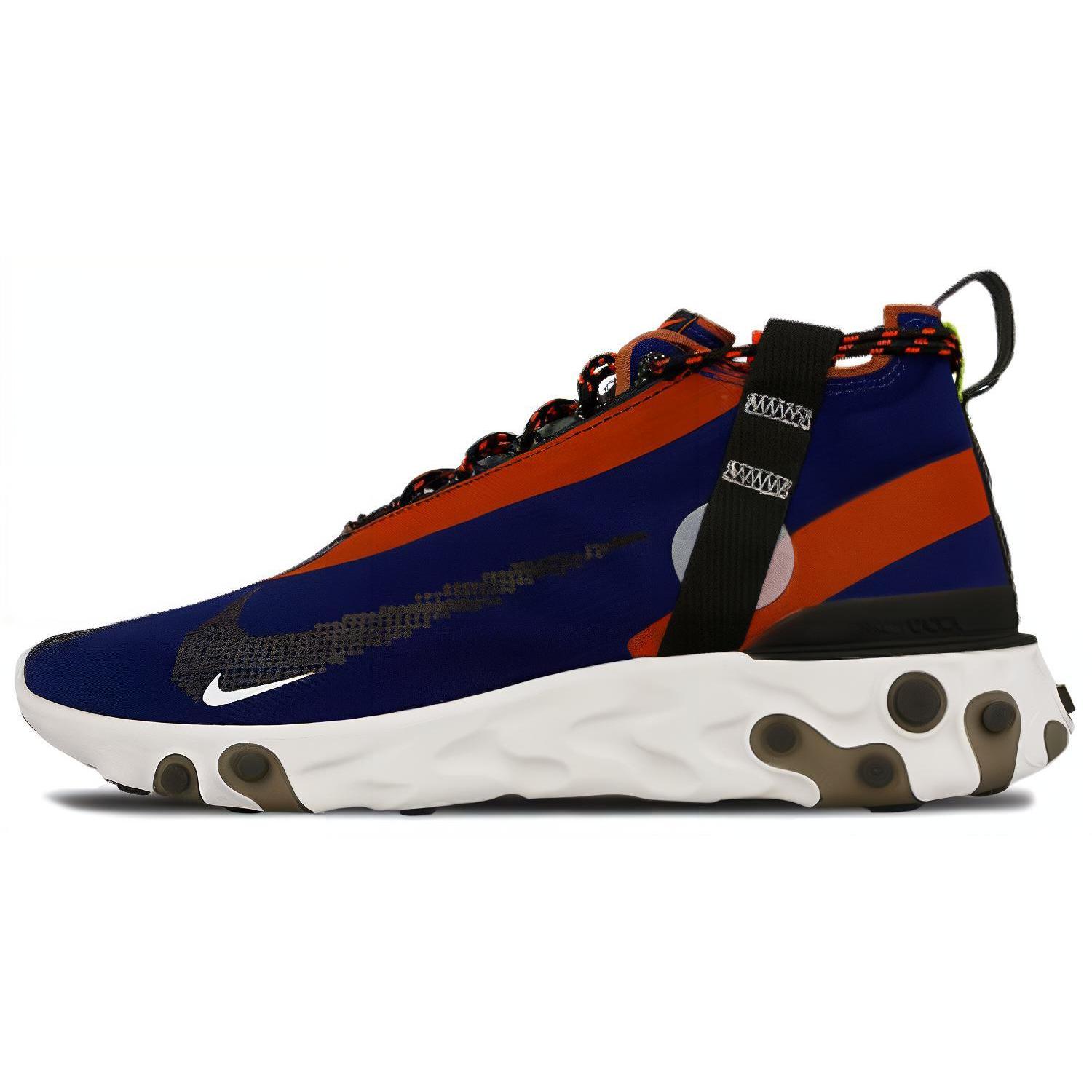 

новые Nike React Runner Mid Wr Ispa Синий Void Командный Оранжевый 36.5