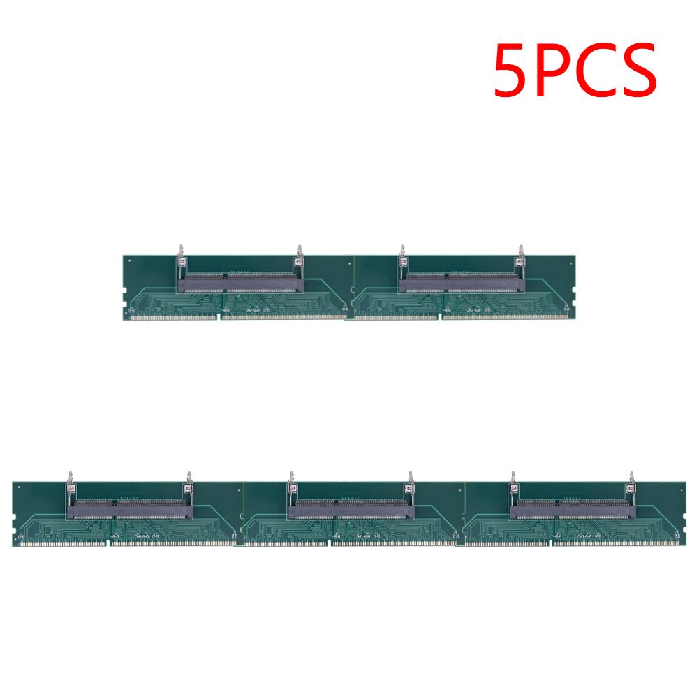 NEW 1-5PCS SO-DIMM To PC DIMM Card Laptop To Desktop DDR3 DDR4 Connector Card Memory Stick Laptop To Desktop Adapter
