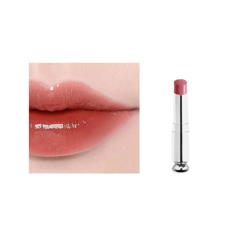 

DIOR Limited Case Charming Lipstick Creamy Moisturizing Silky Moisture Boosting Color High-Quality #652 Peach Juice Oolong Classic Denim Print белый