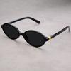 Fashion Small Round-frame Presbyopic Sunglasses Women 2026 Luxury Man's Art Advanced Retro Sun Protection Glasses 0 To +4.0