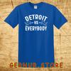 Detroit VS Everybody Blue Size S To 5XL