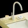 New Faucet Draining Mat Silicone Non Slip Kitchen Sink Splash Guard Easy Clean Waterproof Bathroom Draining Pad
