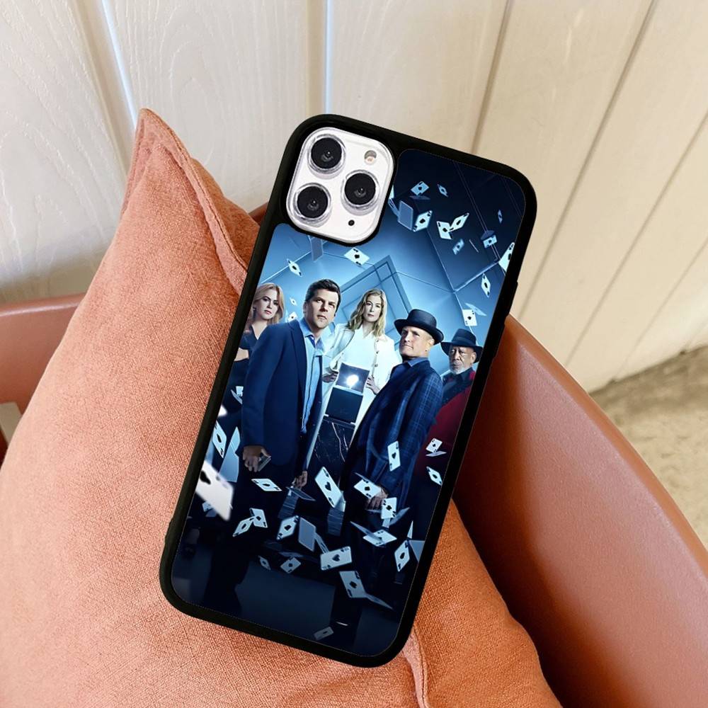 Film N-Now You See Me Handyhülle Kabelloses Laden PC+TPU Für iPhone 11 12 13 14 15 16 17 Pro Max Plus Hülle